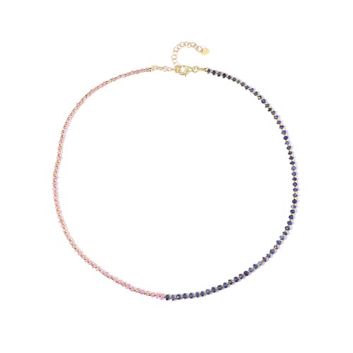 Collana multicolore zaffiro