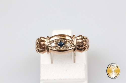 Anello diamante zaffiro oro - anello;, zaffiro,