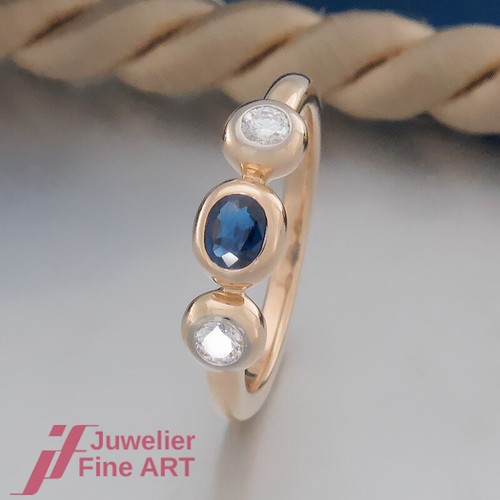 Classico anello zaffiro con - anello,