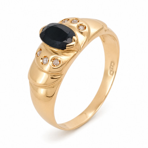 Anello carati oro giallo - 18,