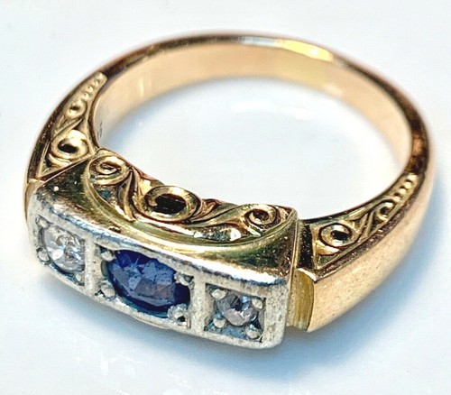 Magnifico anello oro carati - 14,