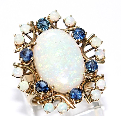 Anello oro opale ct - oro,
