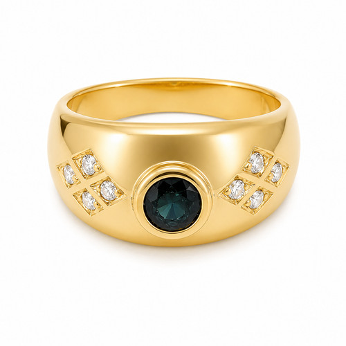 Anello carati oro - anello, giallo