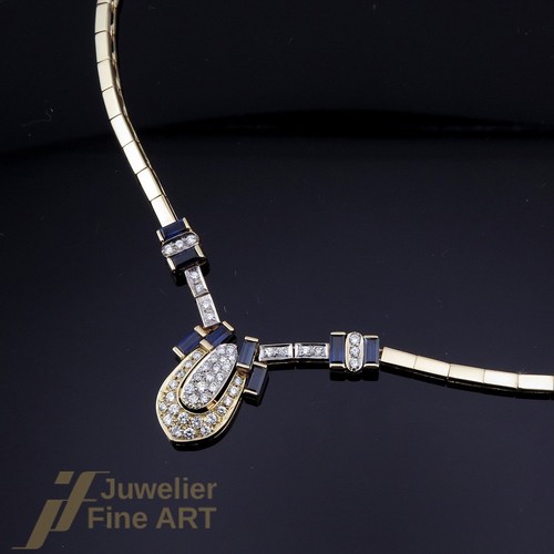 Collana zaffiro 8 - -,