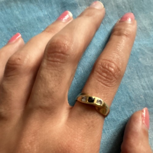 Anello fascia oro giallo - , con