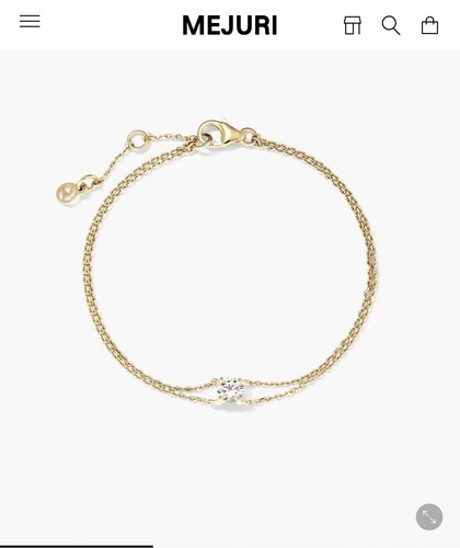 Bracciale mejuri oro - mejuri, 18k