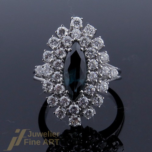 Anello zaffiro con - zaffiro,