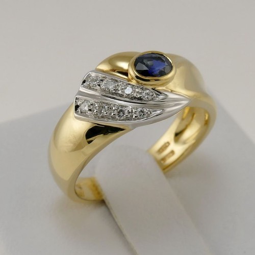 Anello damiani zaffiro 0 44 - zaffiro, 0,44