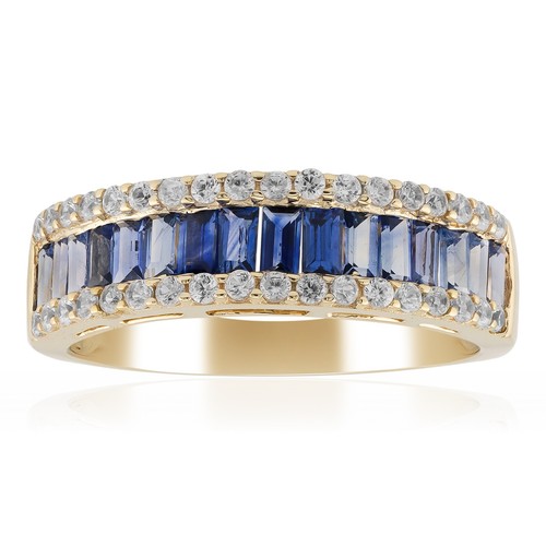 Anello oro zaffiro - anello,