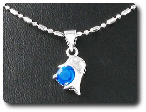 Pendente zaffiro blu 1x6 - blu, mm