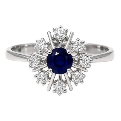 Anello carati oro bianco - -, 18