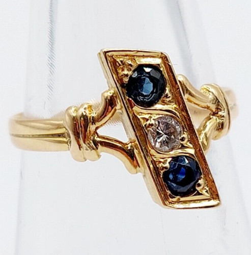 Anello art deco oro - , 18k