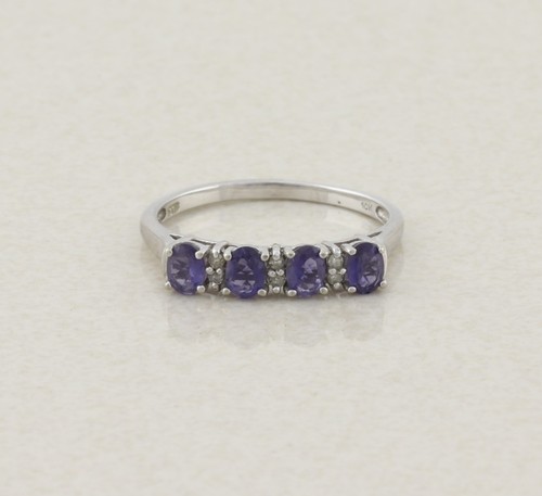 Anello oro bianco - anello, 10