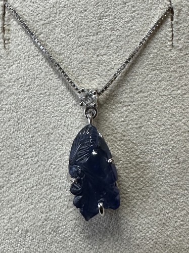 Collana oro bianco - in, kt