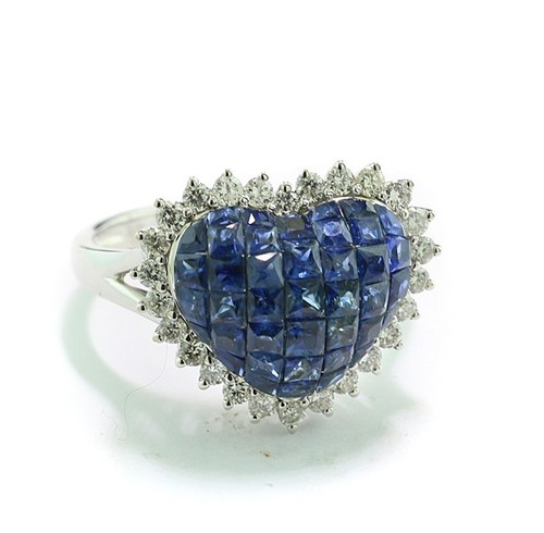 Anello cuore oro - in,