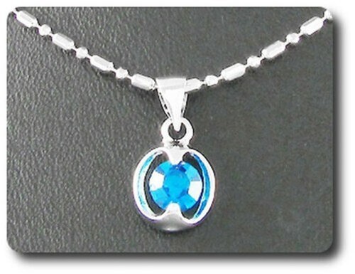 Pendente zaffiro blu - pendente, 6