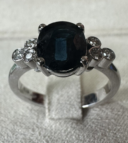 Anello oro bianco - anello, kt